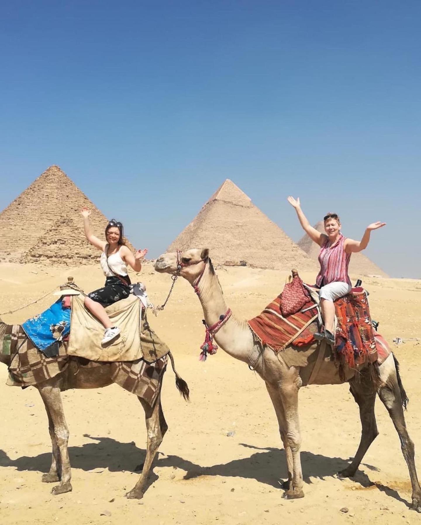 Golden Mask Pyramids Inn Kafret el-Gabal Esterno foto