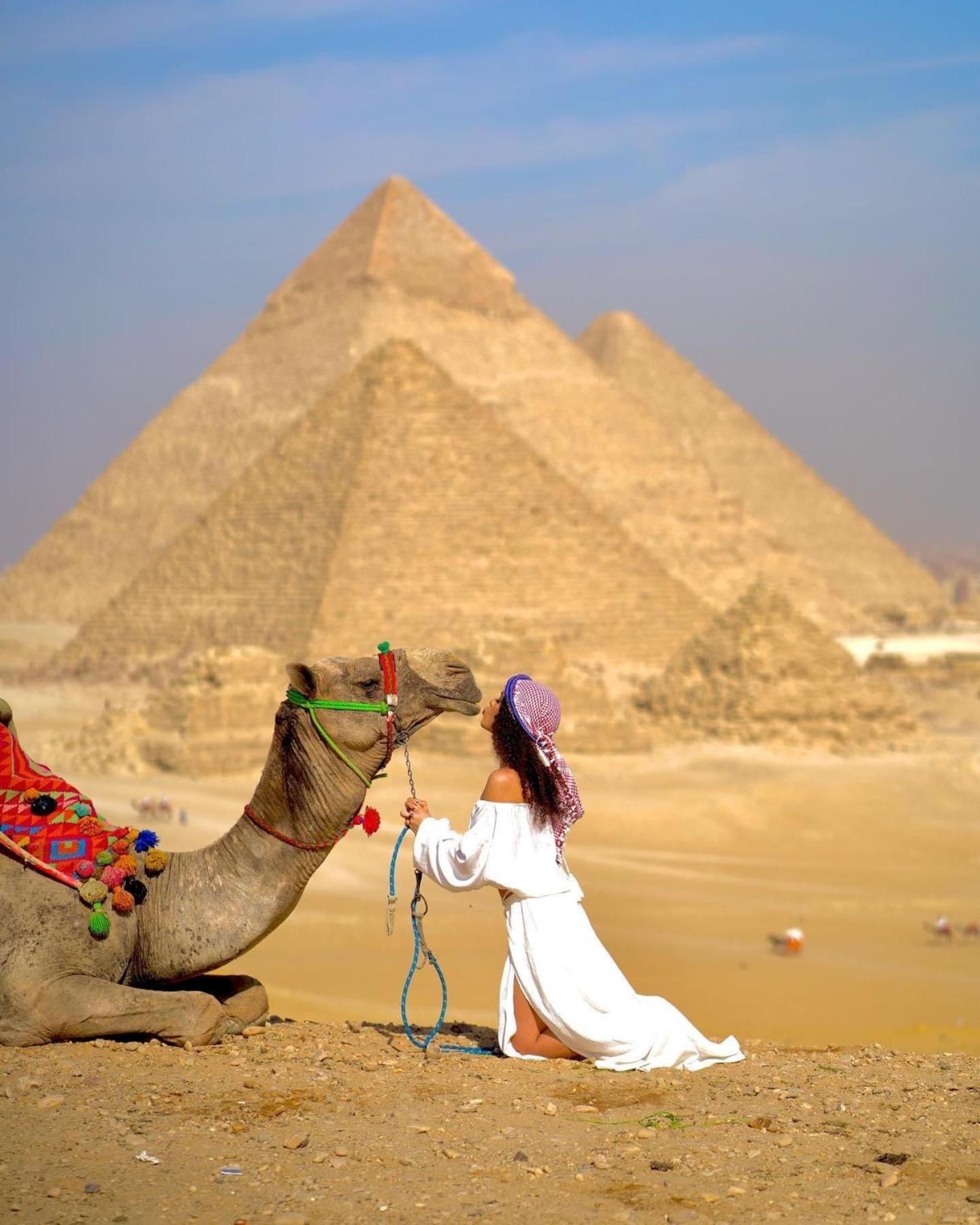Golden Mask Pyramids Inn Kafret el-Gabal Esterno foto