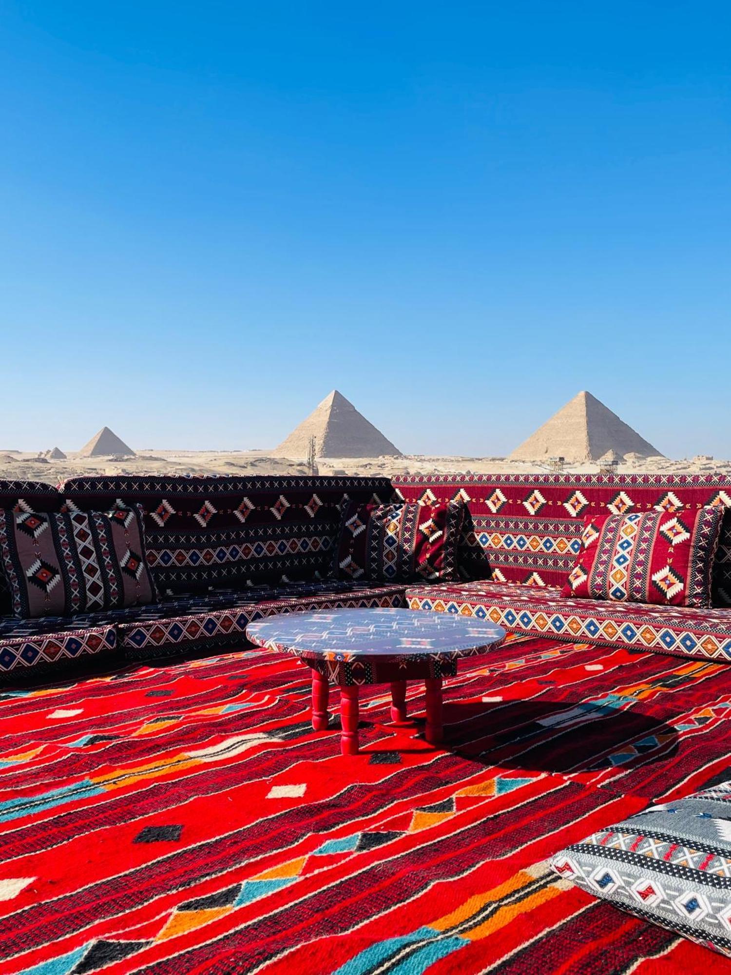 Golden Mask Pyramids Inn Kafret el-Gabal Esterno foto